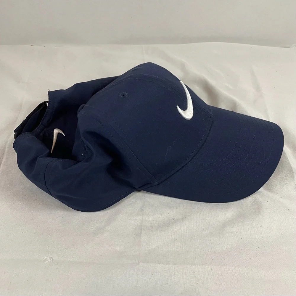 Nike Legacy91 Dri Fit Baseball Cap Hat Blue Mens OSFM Adjustable Logo